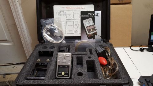 Industrial Scientific TMX412 Multi-Gas Oxygen Monitor Detector w Case &amp; Accs!
