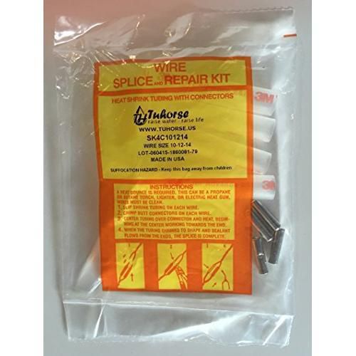 Well Pump Wire Splice Kit, Submersible 3M Dual Wall Heat Shrink Tubing and New