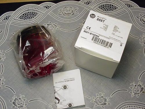 Allen Bradley 855T-B10DN4, Incandescent Fitting, RED Steady Light, NEW IN BOX!