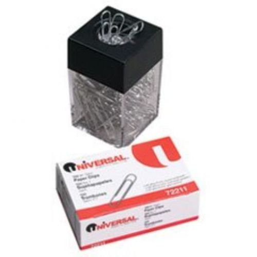 UNV72210 - Universal Paper Clips w/Magnetic Dispenser