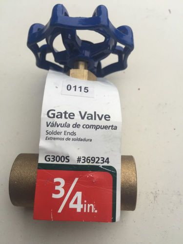 American valve  3/4&#034; C x C Full Port Brass Gate Valve