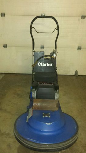 Clarke 27&#034; Propane  Buffer. Battery Start. 617 Hours. Free Shipping w/Buy It Now