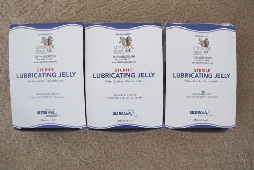 STERILE Lubricating Jelly Individual Packet   220 pcs