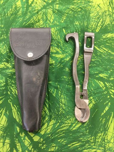 Channellock 89 6-in-1 Rescue Tool With Leather Holder Holster