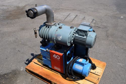 Edwards e2m40 rotary vane vacuum pump eh250 mechanical roots booster blower air for sale