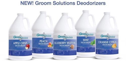 Groom Solutions Peach Deodorizer 4 Gallon Case