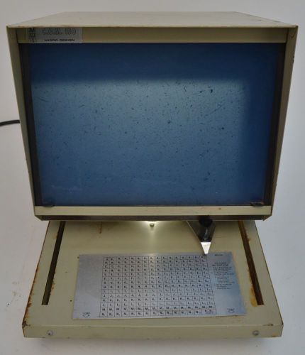 Micro Design Model C.O.M 150 Microfiche Reader COM 150