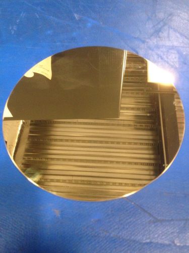 [LOT 25] 150mm ~6&#034; Silicon Wafer Shiny Front Matte Back w/shipping box