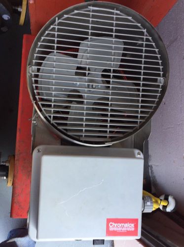 Chromalox forced air heater 7.5 kw 480v for sale