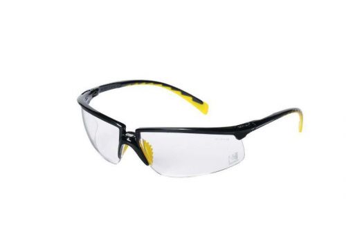 Holmes safety glasses 3m workwear protection black frame clear lenses anti fog