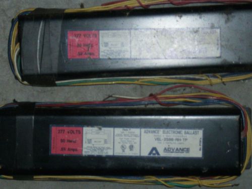 lot of two ballasts for F96T12 bulbs advance and Val-Miser