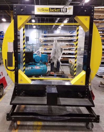 Yellow jacket 110 orbital stretch pallet wrapper for sale