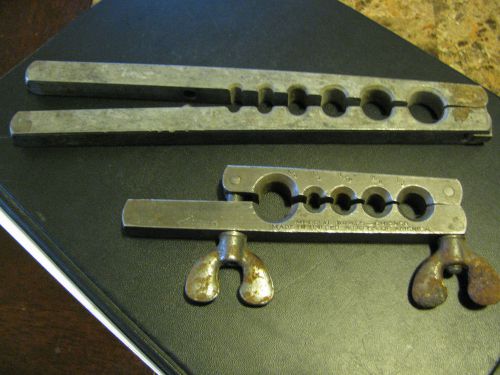 Vintage imperial brass flaring tool 6.5&#034; chicago usa + speedy flaring tool 10&#034; for sale