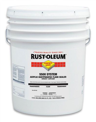 Rust-Oleum 251283 Concrete Saver 5500 System Acrylic Dust Proofer Floor Sealer,