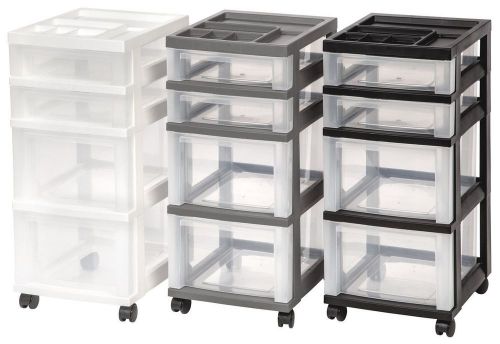 4-drawer cart with organizer, casters, storage, room, house,office,shelves, rack for sale