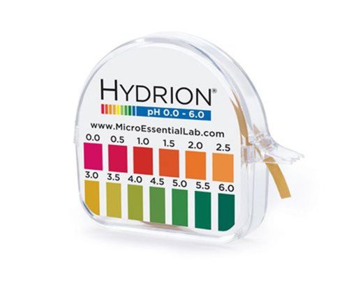 Hydrion S/r Dispenser 0.0-6.0 Ph Range 96 - 15 Ft Roll w/ Color Chart/ Dispen...