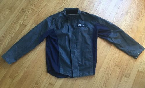 Miller Performance Welding Jacket Weldx  SIZE Large &gt;&gt;FAST FREE SHIPPING!!