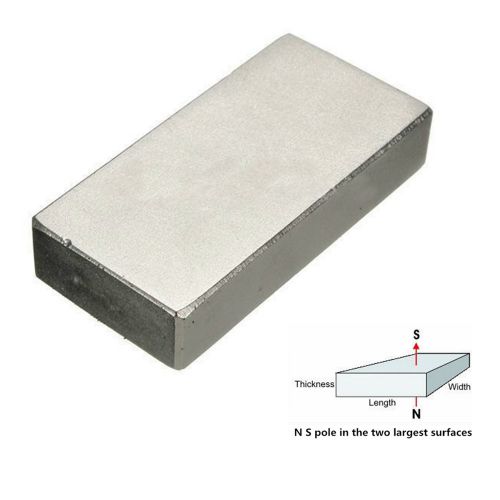 Neodymium Block Magnet 50x25x10mm N52 Super Strong Rare Earth Magnets Useful Hot