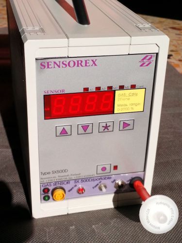 Gas sensor sx 500d portable by sensorex for c2h4 ethylene manufactured in 2012 for sale