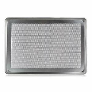 36787 Commercial 18-Gauge Aluminum Sheet Pan, Perforated, 18 x 26 x 1 12-Piece