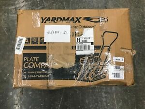 YARDMAX 2500 lb. Compaction Force Plate Compactor 6.5HP/196cc