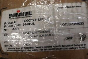 Samuel Push Type Standard Duty Seal Approx 950 3/4-In x 1-In 8SG0750P-5
