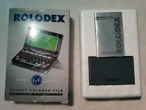 Rolodex Model EL64K Pocket File W Box, Instruction Video &amp; Manual.