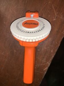 Vintage Astro Label Maker With Tape Roll Works Great