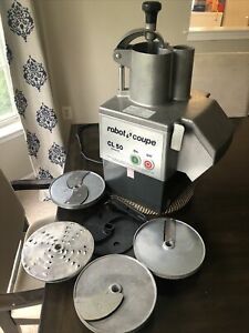 Robot Coupe CL50E Food Processor With Attachments Discs