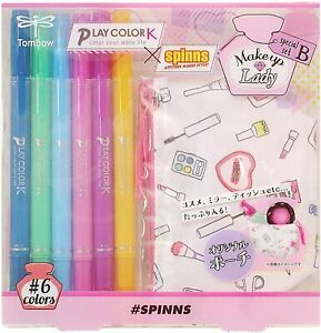 Tombow Play Color K Limited Pouch Special Set B [white] WS-PKSP6C18B