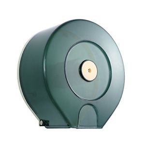 Jumbo Roll Toilet Paper Dispenser - Lockable Design - Translucent - 250M Long up