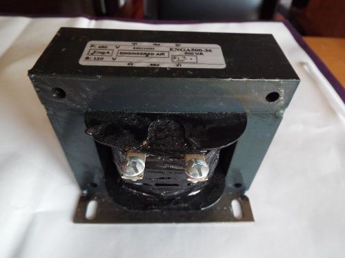 Transformer, 500 va, 480 to 120 volt, engineered air enga500-36, exs114303 for sale