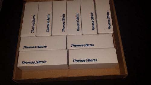 Lot of 10 thomas &amp; betts connector assembly 9c54u2/c75 for sale