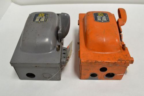 LOT 2 SQUARE D A85251 SAFETY DISCONNECT SWITCH 5HP 250V 30A B206363