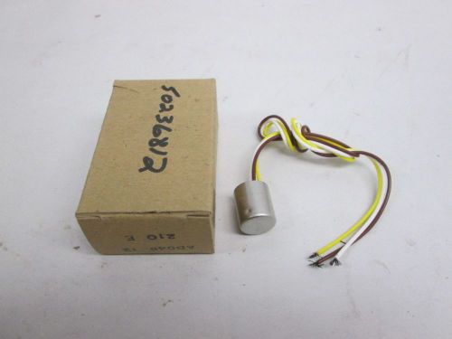 NEW CONTROL PRODUCTS INC CPI AD048 SNAPSTAT 210F TEMPERATURE SWITCH D299555