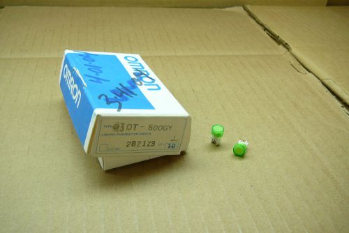 A3DT-500GY Omron New In Box Green Pushbutton Lense LED A3DT500GY