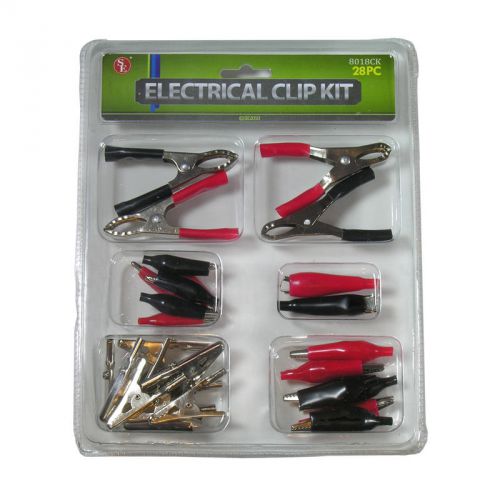 28pc Electrical/Alligator Clip Kit