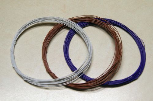 Usa shipping - 3 x 20 ft 30 awg wrapping wire (chose from 10 colors) for sale
