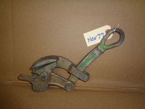 Klein tools  cable grip puller 4500 lb capacity  1685-20   5/32 - 7/8  nov77 for sale