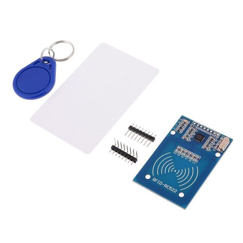 New rfid-rc522 rf ic card sensor module blue silver tone 13-26ma dc 3.3v for sale