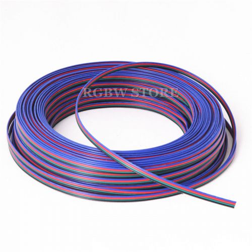 Express shipping 100m 4-pin 20awg wire extension cable led rgb module rgb strip for sale