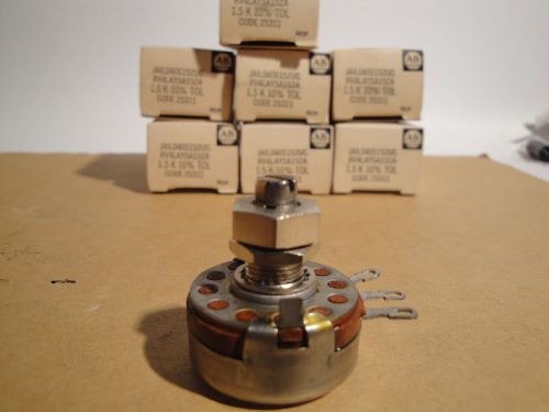 7 Each AB -  Allen Bradley 1.5K 2W Sealed Locking Pot - RV4LAYSA152A NOS