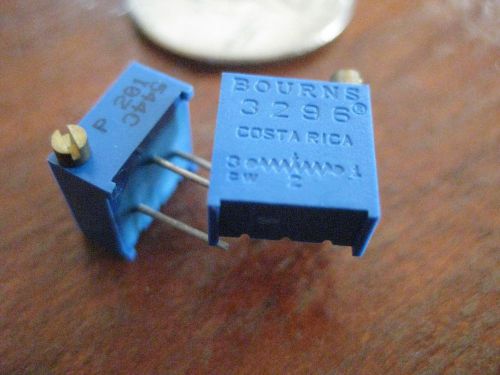 2 pcs Bourns 3296P001201 DC 544C Variable Resistor potentiometer htf electronics