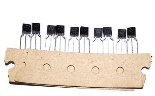 Lot of 10 MPSA64 PNP Darlington Transistors, For High Current Gain applications