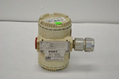 Abb 624ege21020g8111 hart 600t 4-20ma pressure 55v-dc 600kpa transmitter b206339 for sale