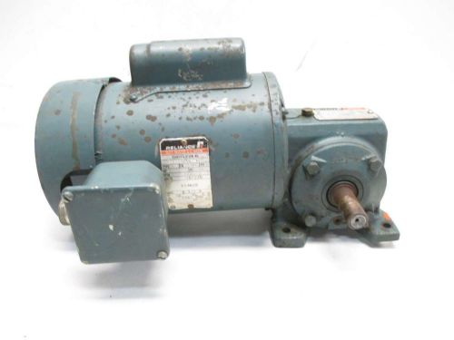 Reliance c48e3104r 48wg12a master xl 1/4hp 230v gear 25:1 70rpm motor d434338 for sale