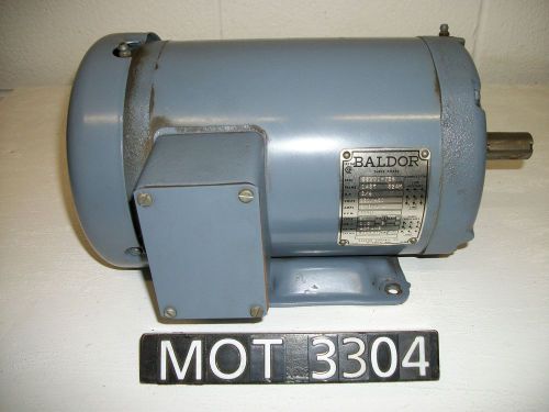 Baldor .75 hp m3543t 143t frame 3 phase motor (mot3304) for sale
