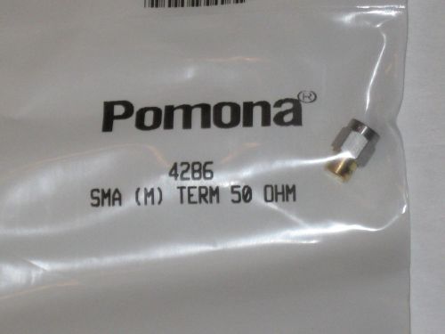 Pomona 4286 SMA Terminator 1 Watt 18 GHz 50 Ohm - New Old Stock