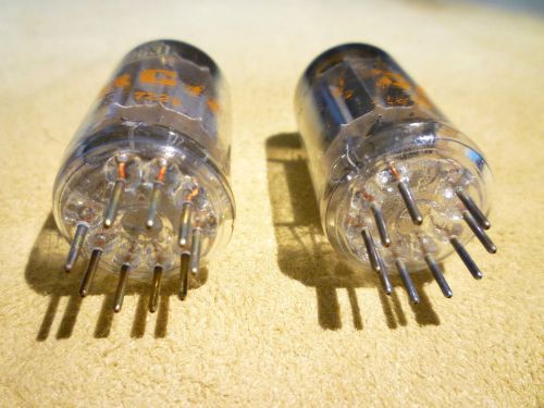 2 Hewlett Packard 5963 Tubes from 1953 HP 522B Electronic Counter