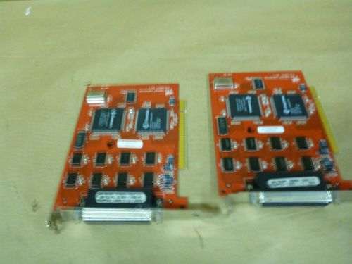 lot -(2) Comtrol A00077 Rev C 95850-5-&gt;95891-8 Quad/Octa I/O PCI Card 5000820